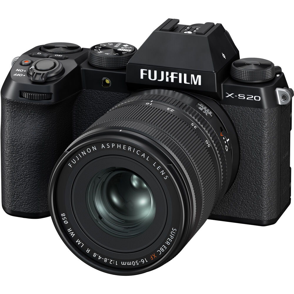 Фотоапарат Fujifilm X-S20 с обектив XF 16-50mm f/2.8-4.8 R LM WR