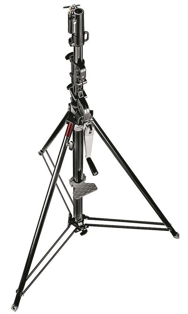 Manfrotto Avenger Wind Up Photo Stand 3-Section with Geared Column - Черен - 5г. гаранция