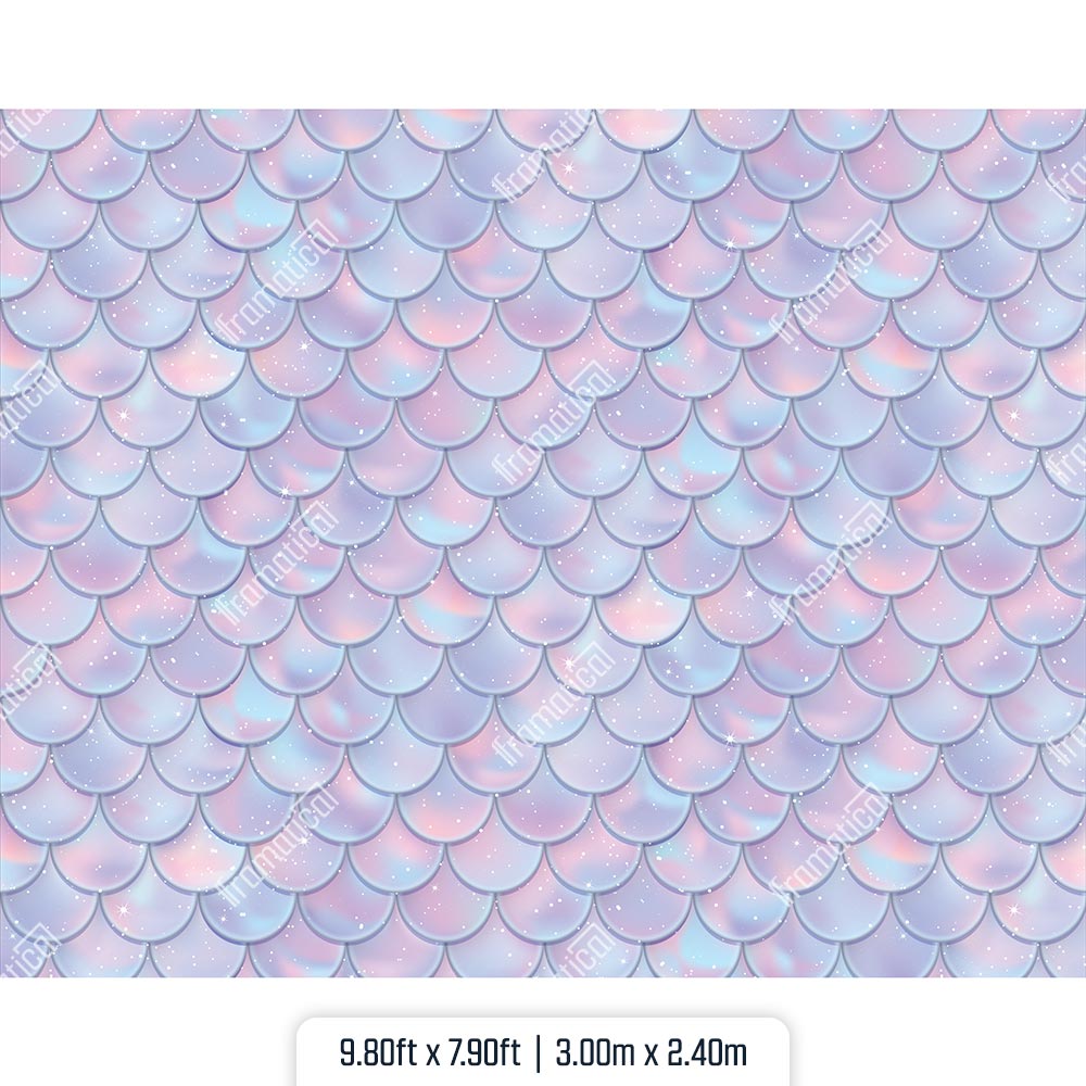 Текстилен фон - The Mermaid - 3.00m x 2.40m