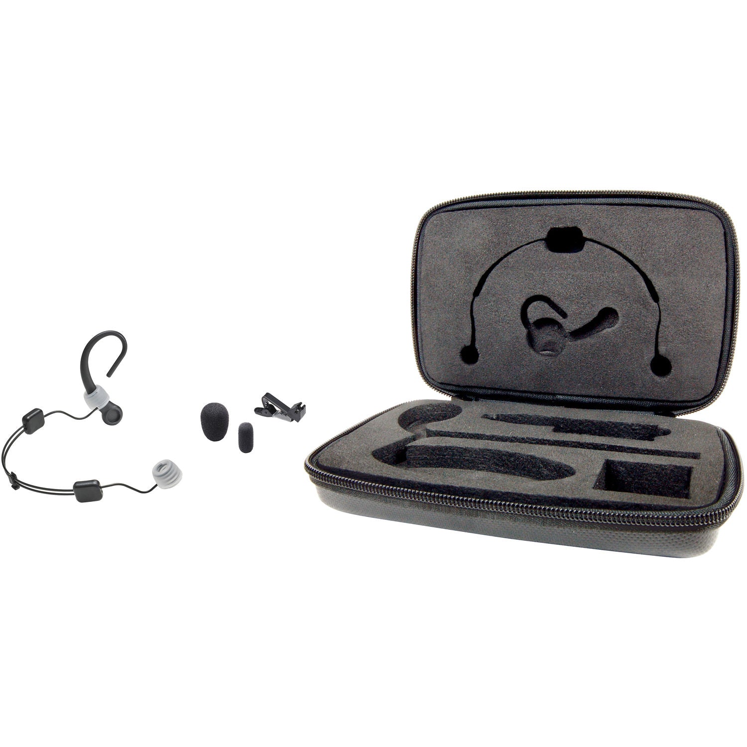 Хедсет Audio-Technica BP894xcW кардиоид кондензаторен микрофон за глава - черен