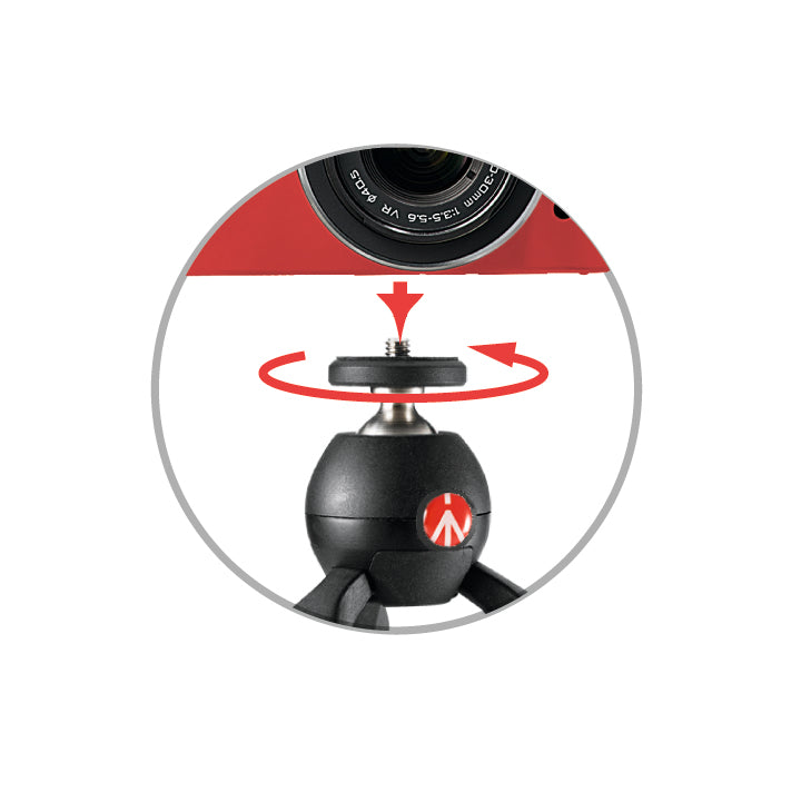 Manfrotto PIXI II Mini Tripod - Black