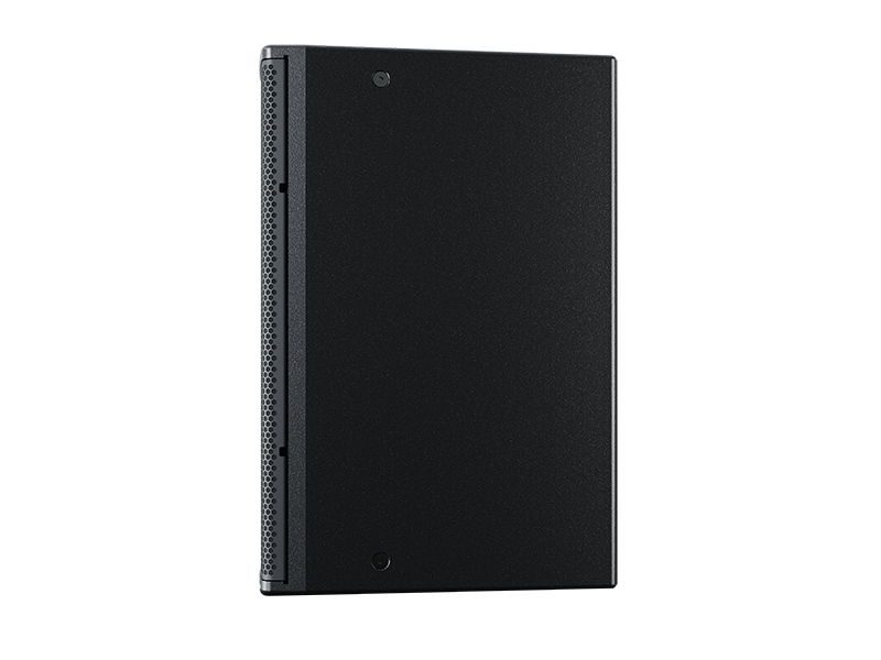 Optimal Audio Cuboid 12 cabinet speaker, 300w 8Ω in black, requires a mount