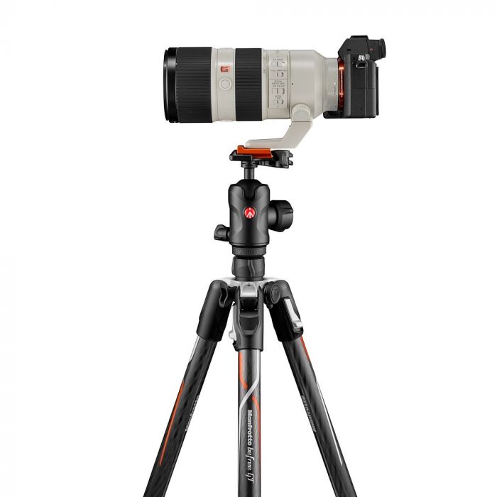 Карбонов туристически статив Manfrotto Befree GT Alpha за камери Sony α7 и α9 - 10г. Гаранция