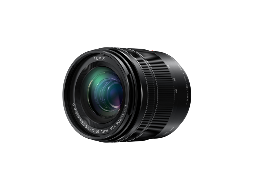 Panasonic LUMIX G Vario Lens, 12-60mm f3.5-5.6 ASPH., MFT POWER O.I.S.
