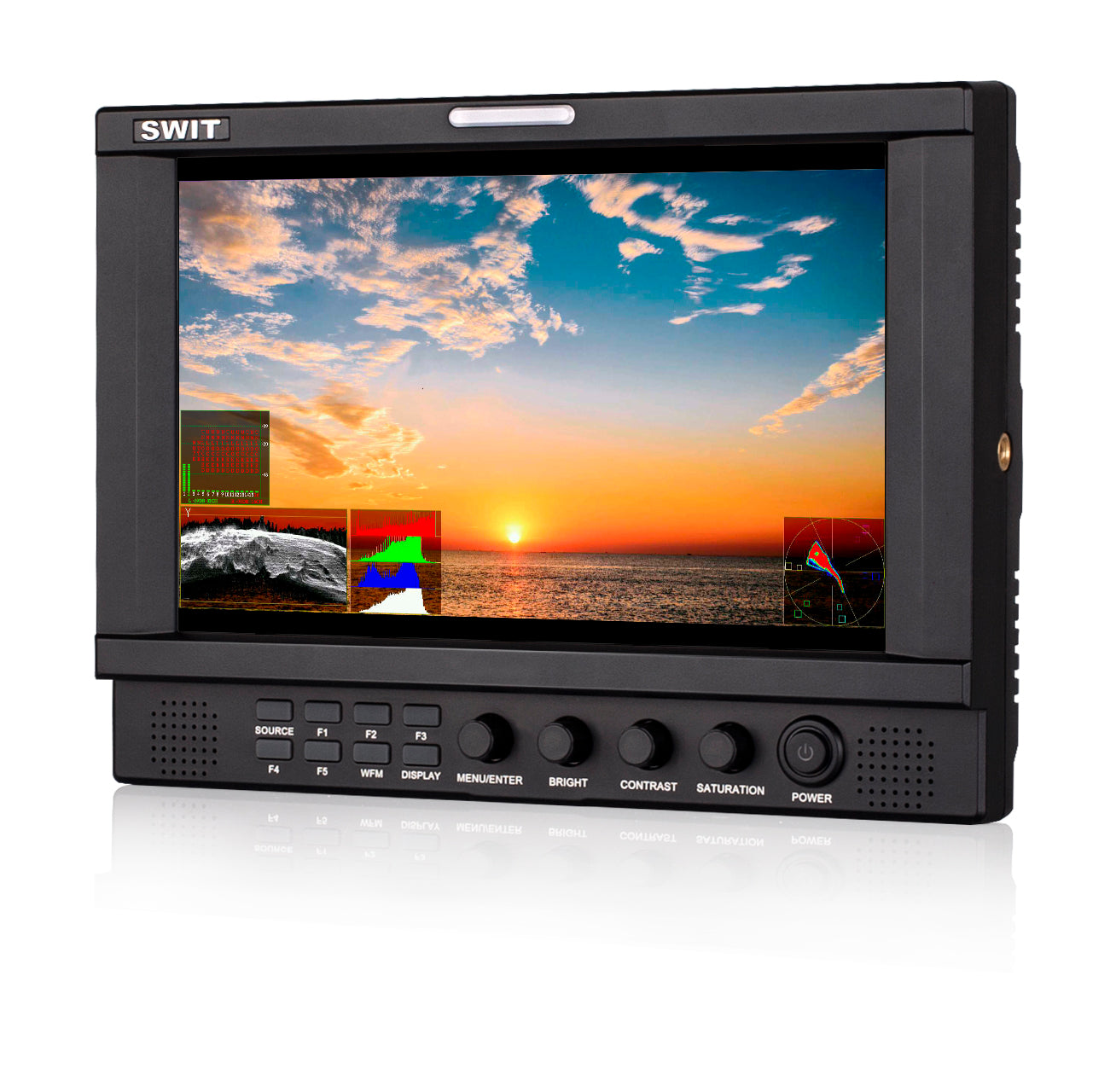 Монитор SWIT S-1093F - 9 инча - FHD - 3G SDI - Waveform