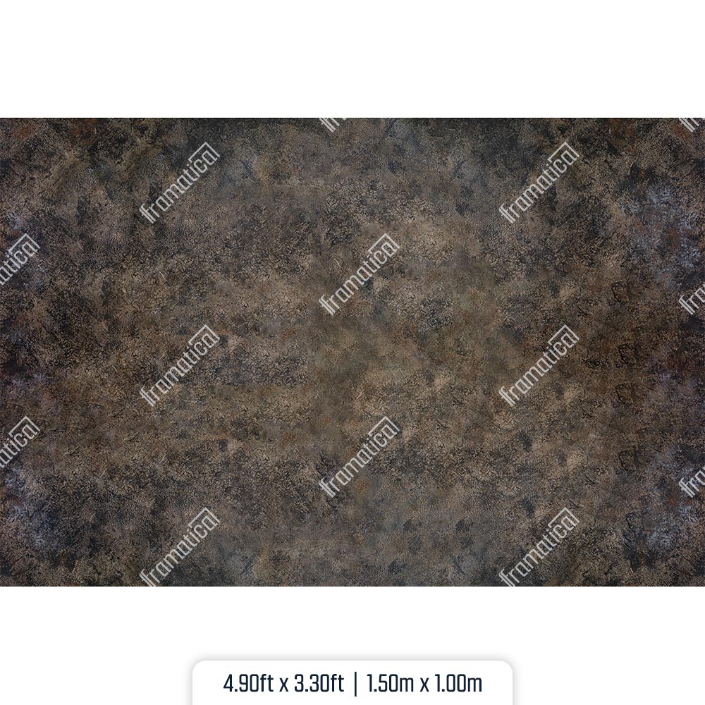 Textile background - Earthy Patina - 3.00m x 2.40m