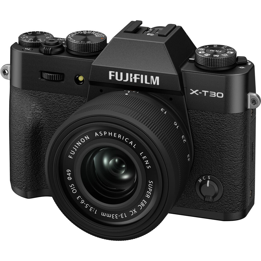 Фотоапарат Fujifilm X-T30 III (черен) с обектив Fujifilm XC 13-33mm f/3.5-6.3