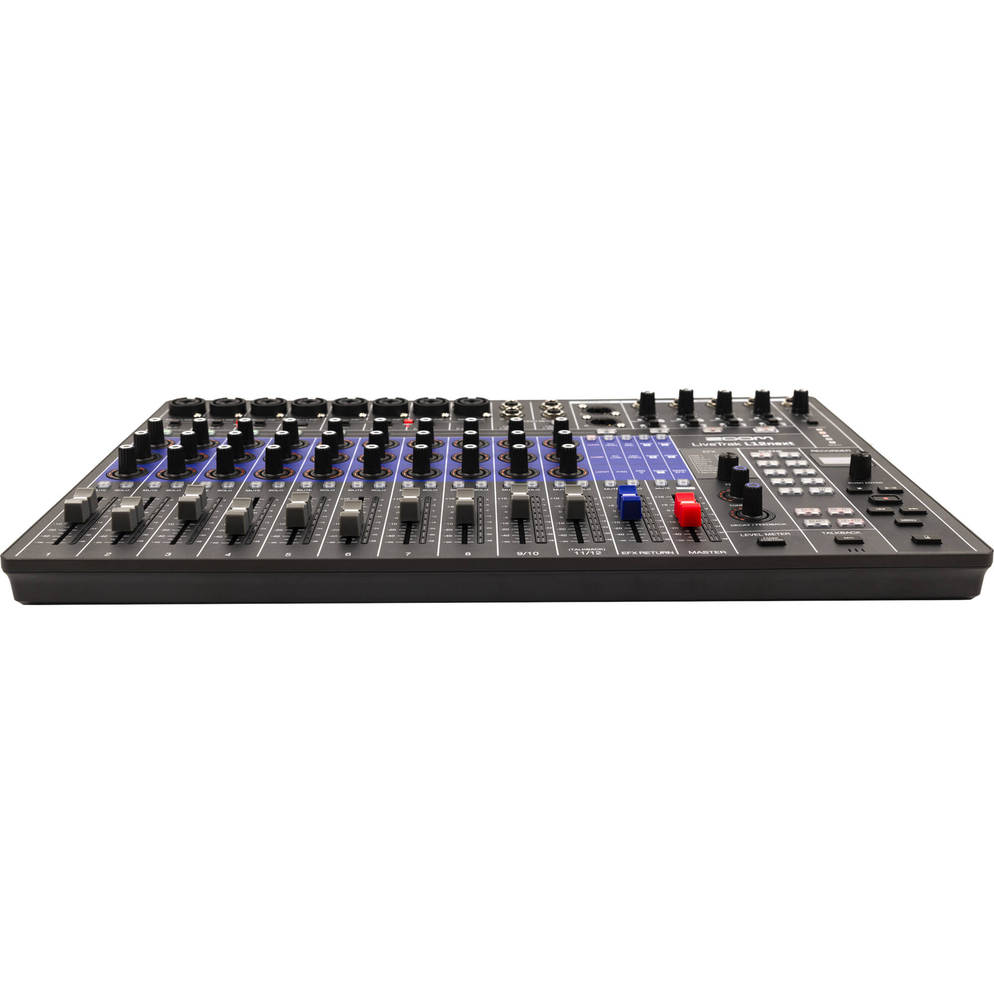 12 канален смесителен пулт с ефекти Zoom L-12NEXT Livetrak - Digital Mixer and Recorder
