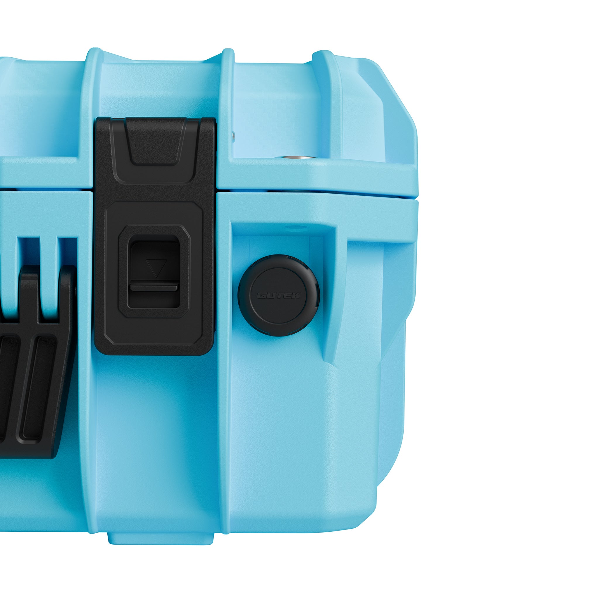 Твърд куфар GUTEK Tortoise T-230 Azure Blue - IP67