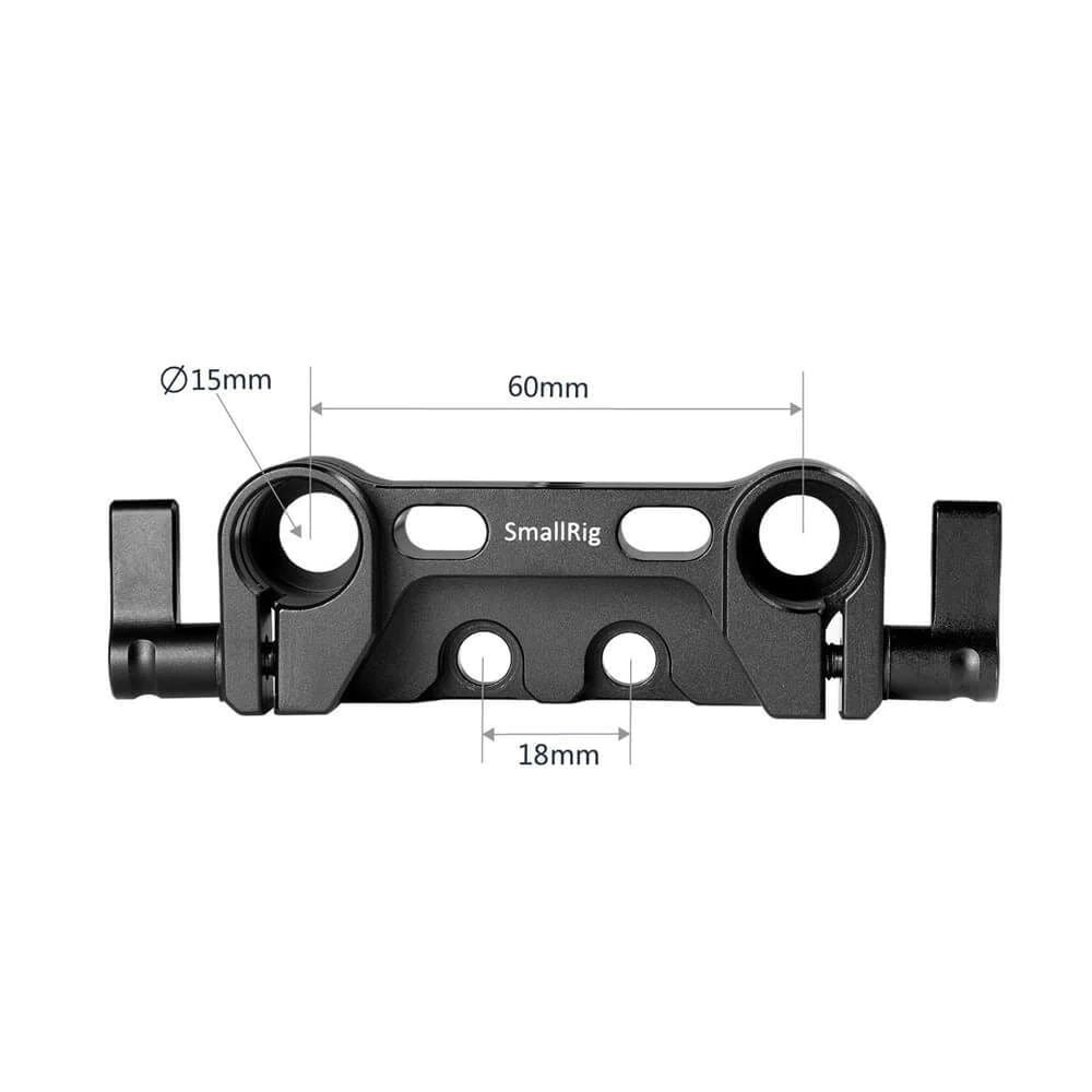SMALLRIG Dual 15mm Rod Clamp