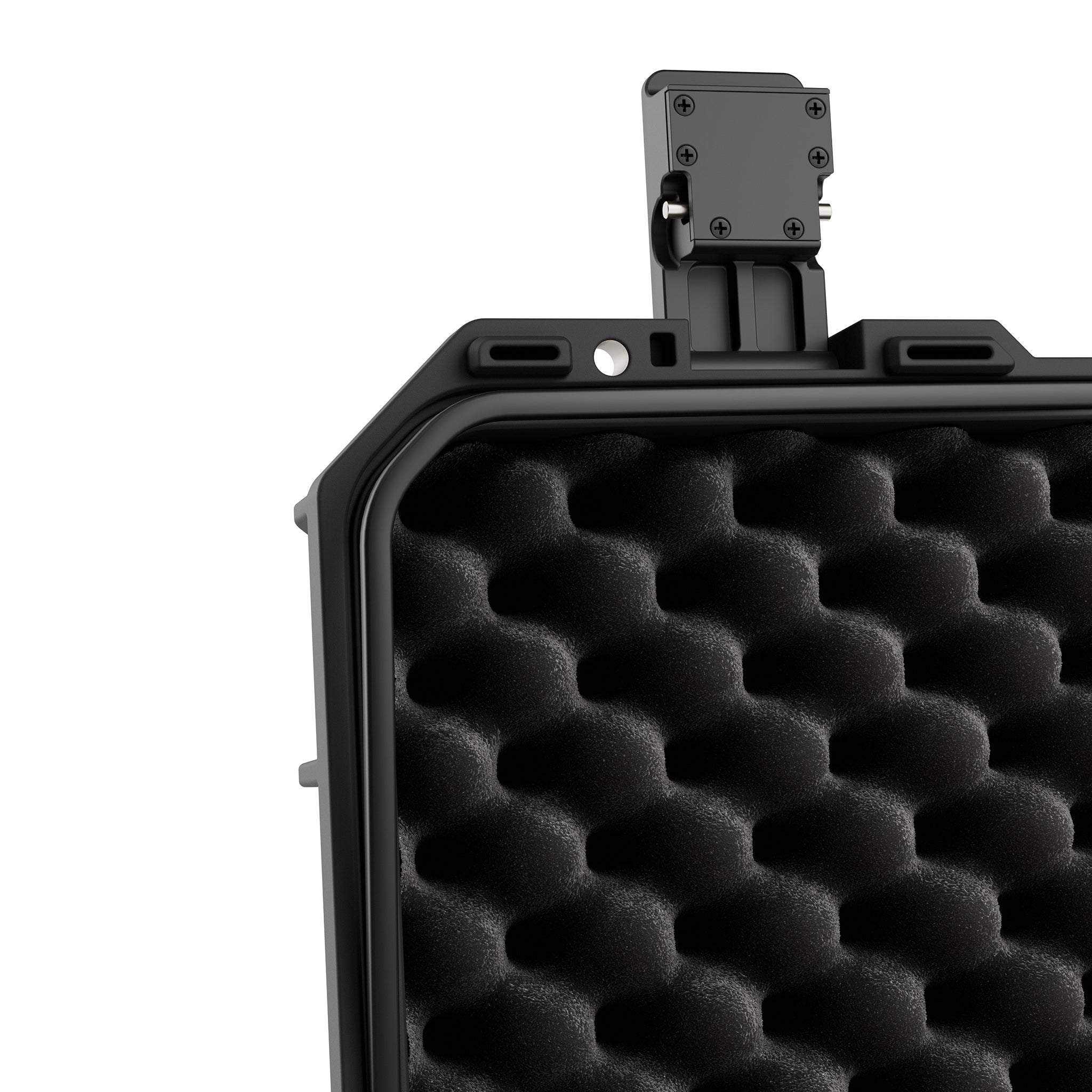 Твърд куфар с колелца GUTEK Tortoise T-300 Black - IP67
