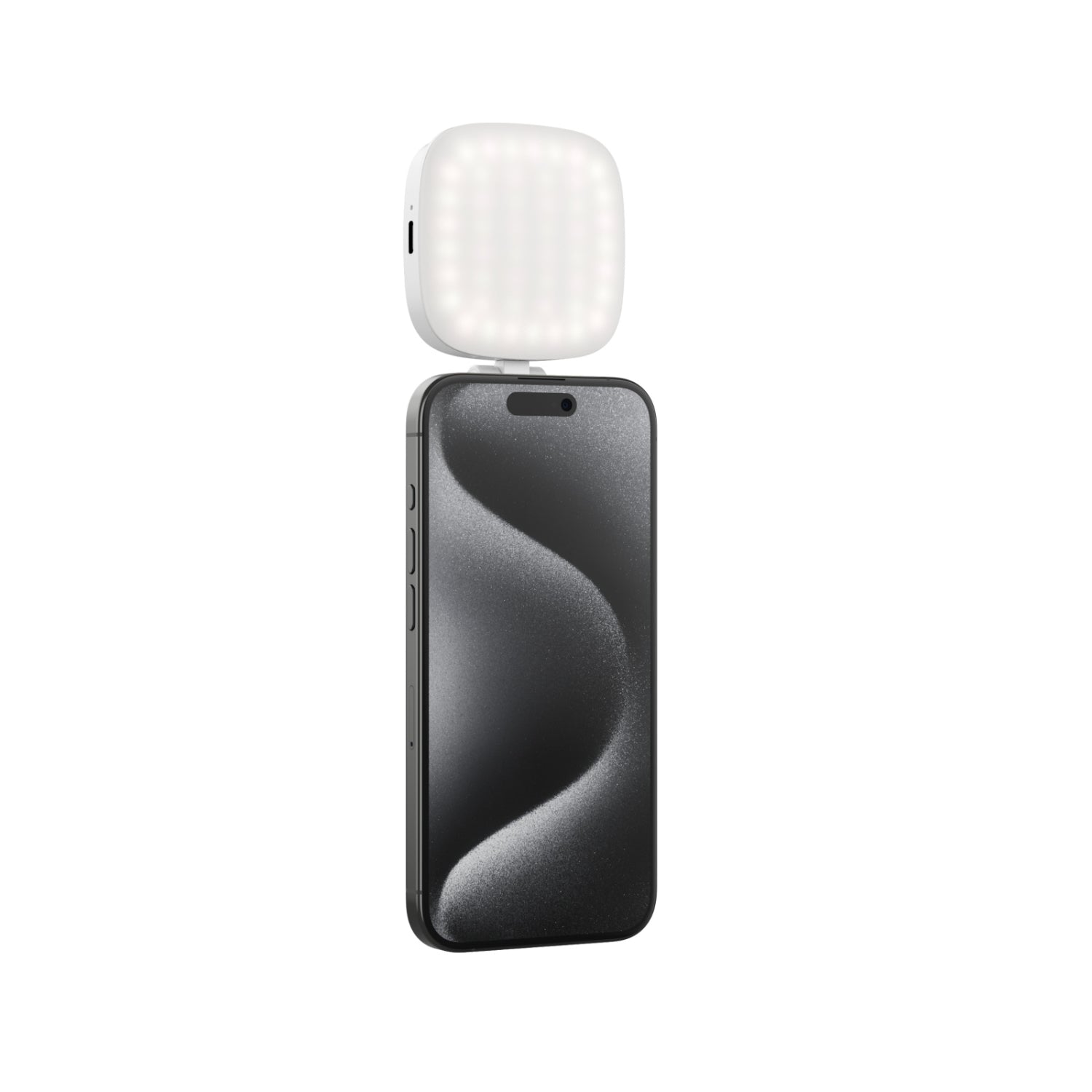 SmallRig Vibe P48 подвижна LED видео светлина за мобилен телефон (бяла)