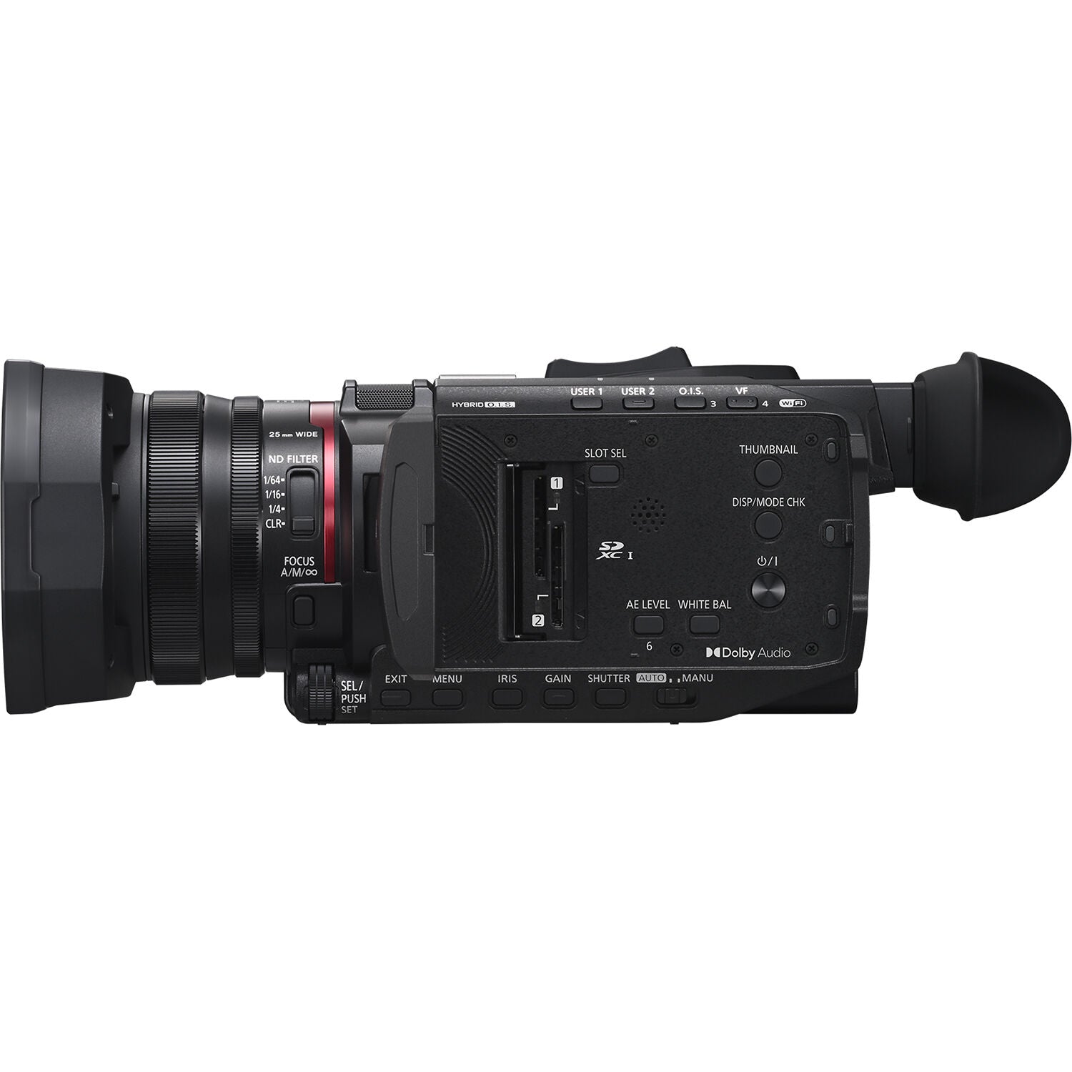Panasonic HC-X1600 4K HDMI -24X Optical Zoom - Live Streaming options