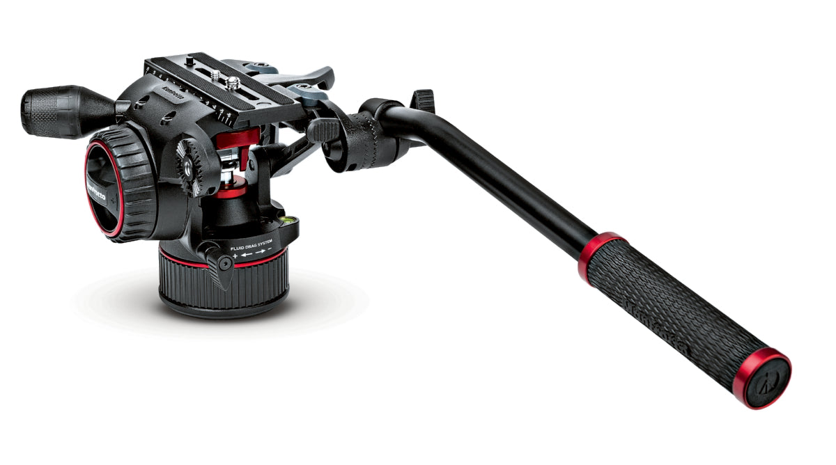 Видео статив комплект Manfrotto Nitrotech 612/ Alu Twin GS - с подов паяк - 5г. гаранция