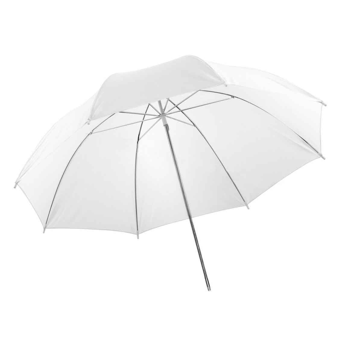 White transparent umbrella 105 cm