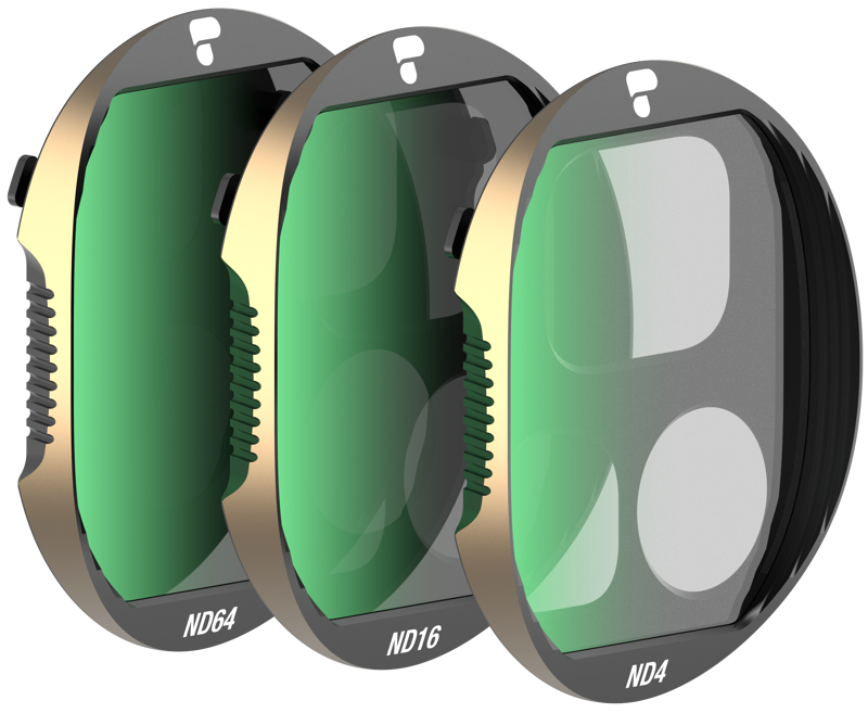 PolarPro DJI Mavic 4 Pro Shutter ND Filter Collection [ND4, ND16, ND64]