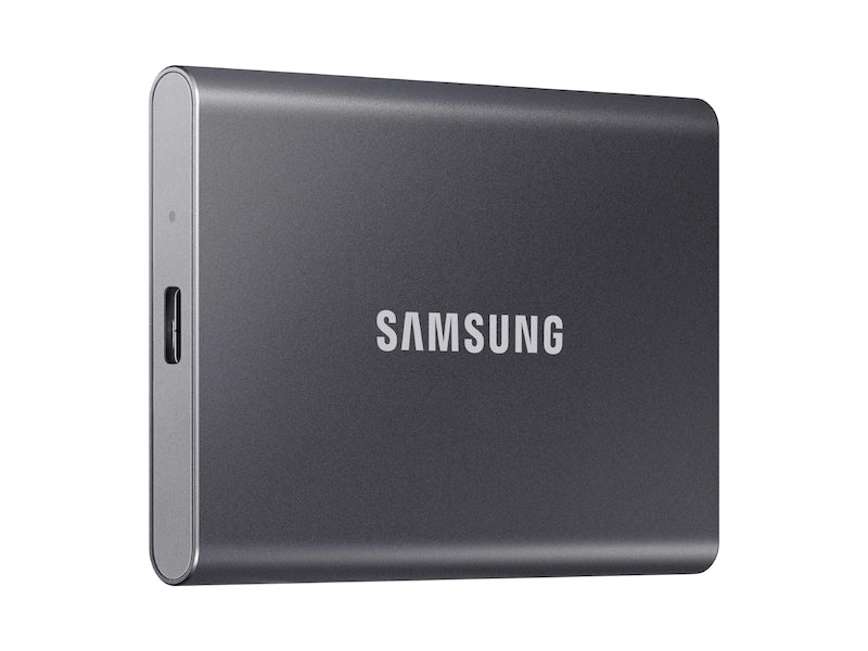 SSD диск, Samsung T7 2TB, USB 3.2, Read 1050 MB/s Write 1000 MB/s, Titan Gray