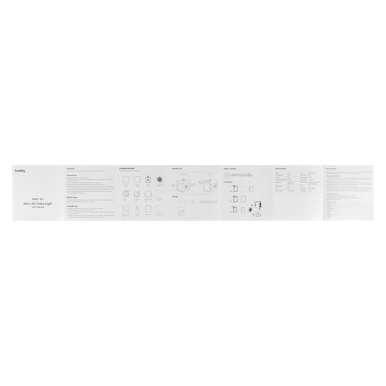 Диодно осветление SmallRig RM01 LED Video Light Kit