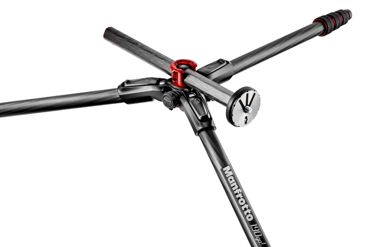 Manfrotto 190GO! Карбонова 4-секционна основа - Спрян