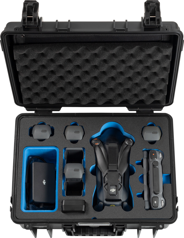 Удароустойчив куфар B&W Type 5000 за DJI Mavic 4 Pro - черен