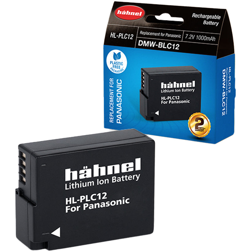 Батерия Hahnel HL-PLC12 - заместител на DMW-BLC12E за G80, FZ2000, FZ300 и други
