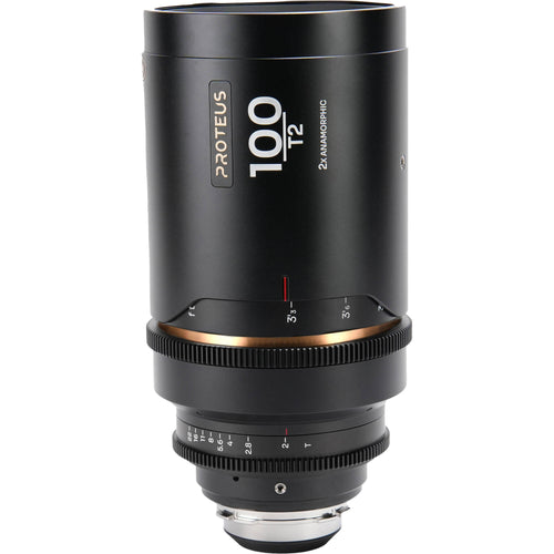 Анаморфен обектив Laowa Proteus 2X Anamorphic 100mm T2 - Кехлибарен отенък - метров