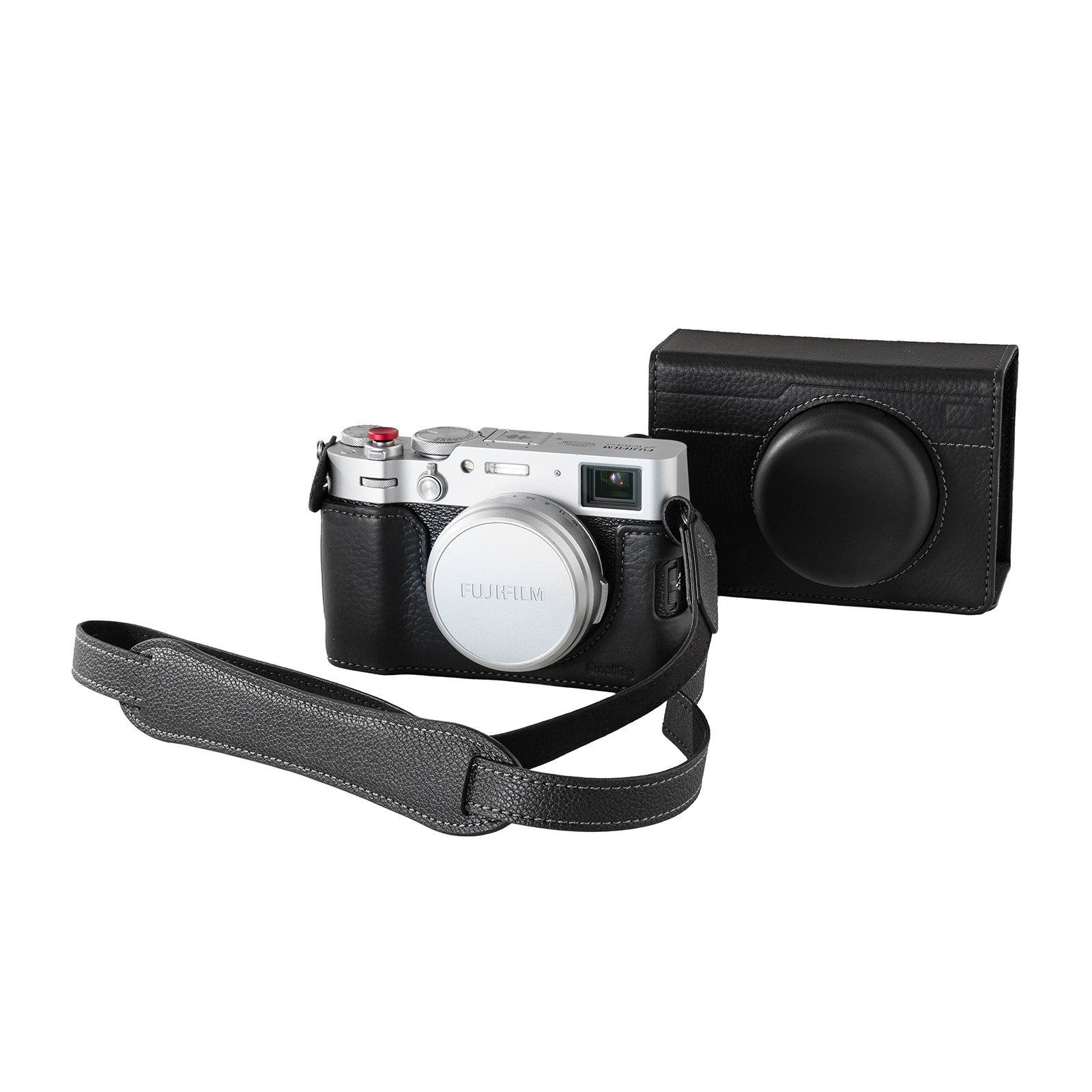 Клетка с ремък от кожа SmallRig за FUJIFILM X100VI 5622 черна
