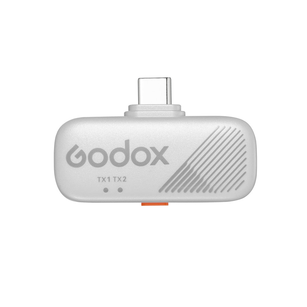 Godox Cube-SC Kit2 2.4GHz безжична микрофонна система (White)