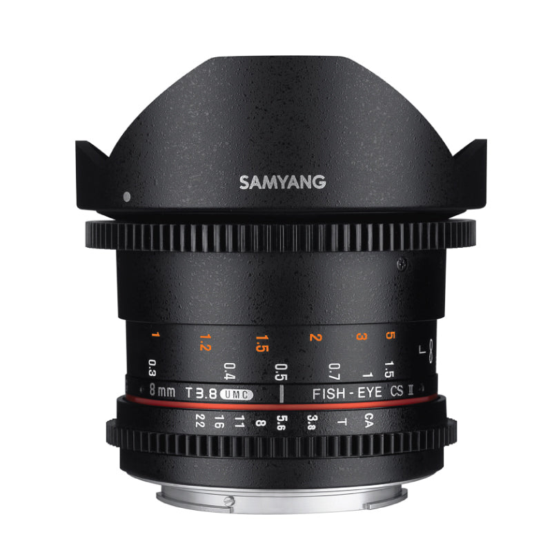Samyang 8mm T3.8 VDSLR II UMC Fish-Eye CS for Sony E