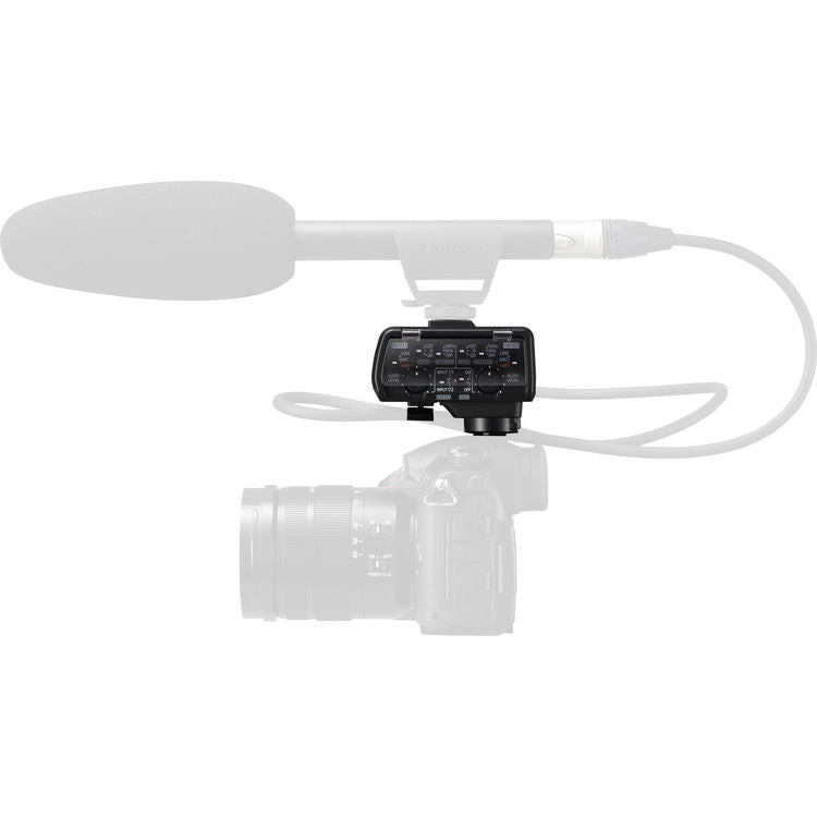 LUMIX G and Lumix S XLR Professional Microphone Adaptor, 2 XLR Terminals - DMW-XLR1