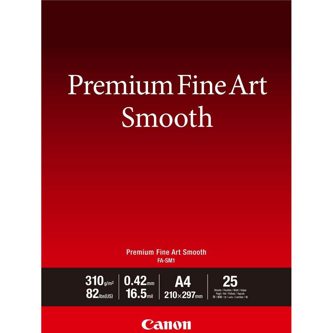 Хартия - Canon FineArt Pap. FA-Smooth A4 25 листа