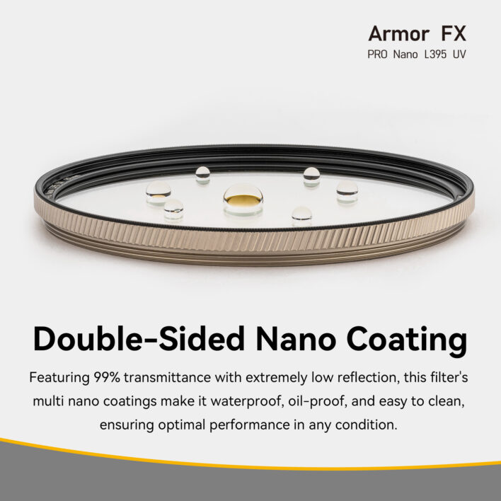 NiSi 95mm Filter UV Armor FX Pro Nano L395