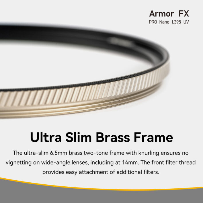 NiSi 95mm Filter UV Armor FX Pro Nano L395