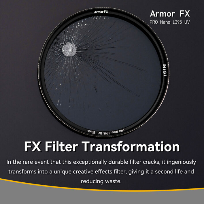 NiSi 95mm Filter UV Armor FX Pro Nano L395