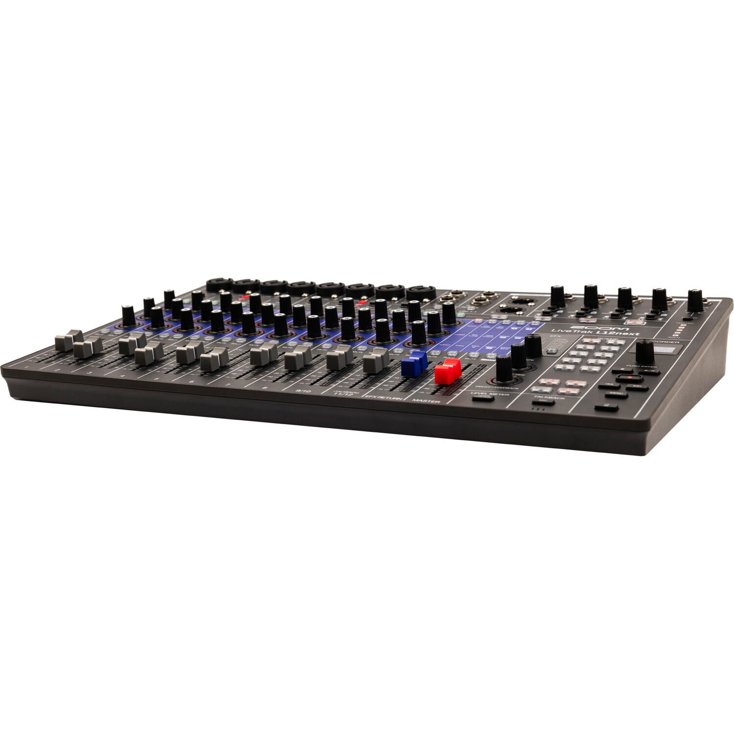 12 канален смесителен пулт с ефекти Zoom L-12NEXT Livetrak - Digital Mixer and Recorder