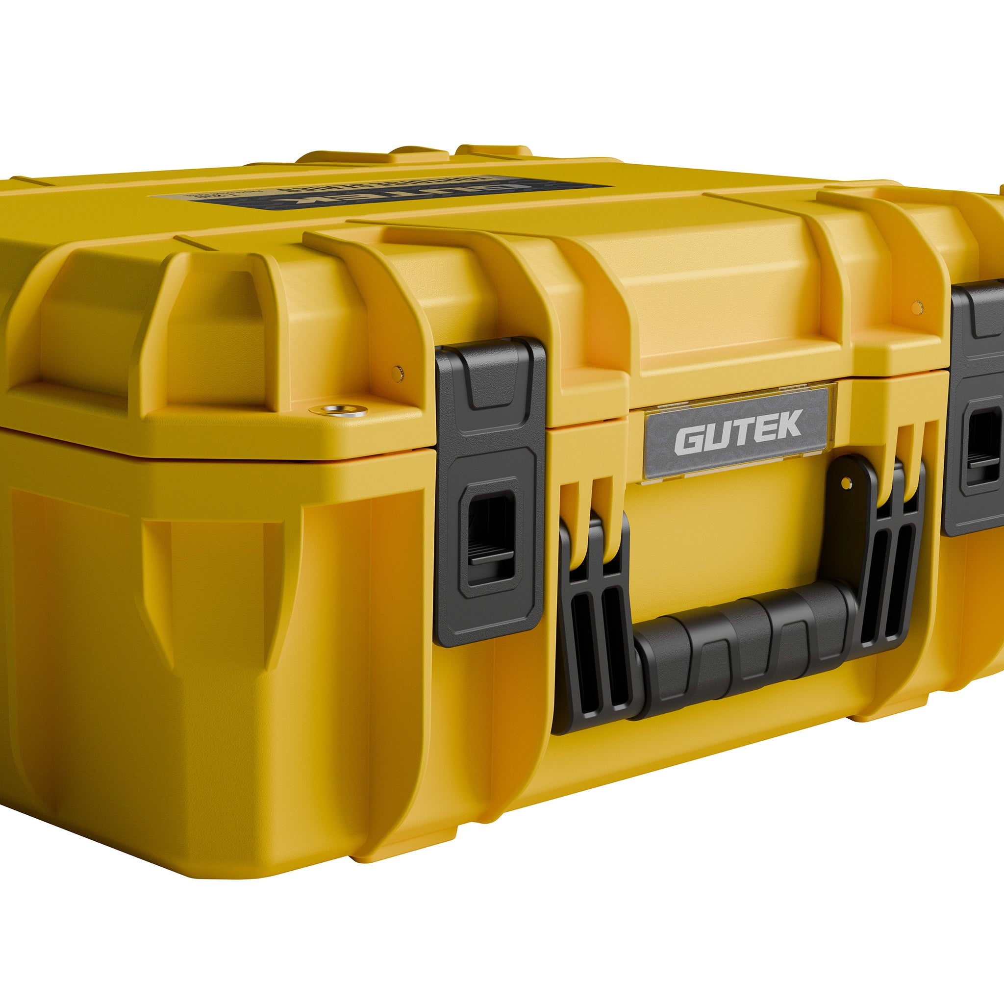 Твърд куфар GUTEK Tortoise T-230 Yellow - IP67
