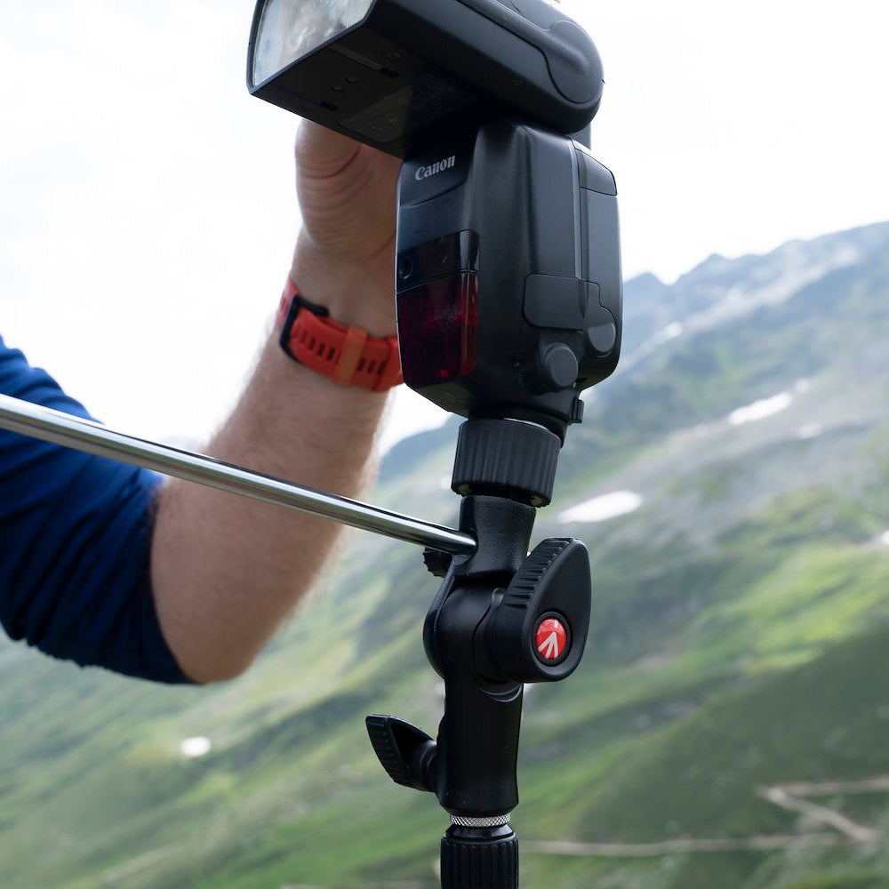 Държач за светкавица и чадър Manfrotto MLH1HS-2 Cold SHoe