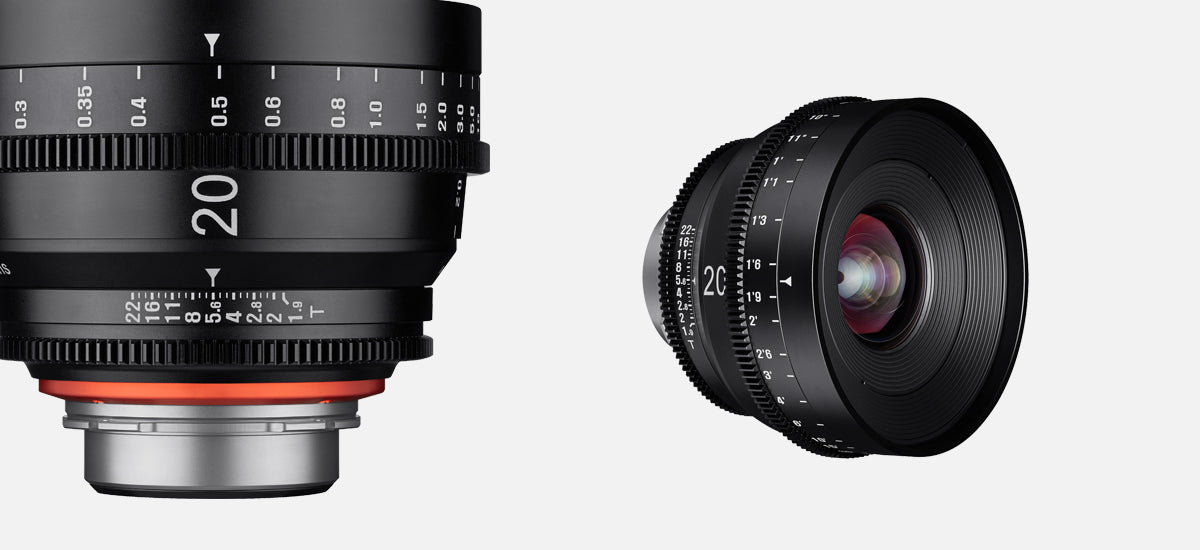 Cinema lens XEEN 20mm T1.9 for Canon EF