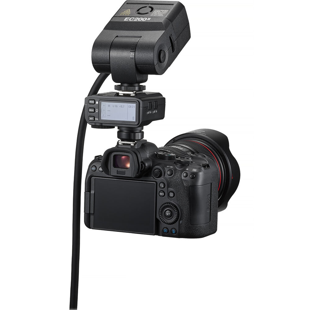 Компактна импулсна глава GODOX EC200II за Witstro AD200 II