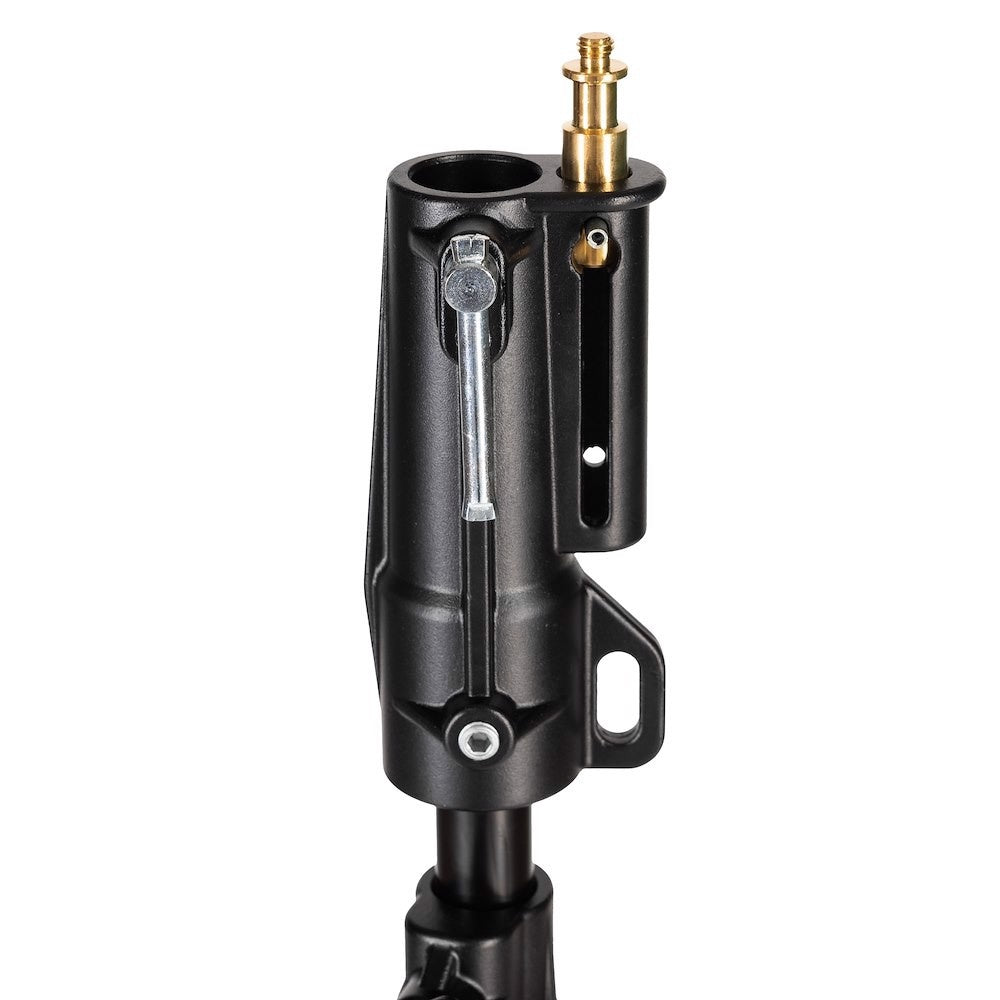 Статив за осветление Manfrotto Black Steel Air-cushioned Heavy Duty Stand 126BSUAC 5г. гаранция