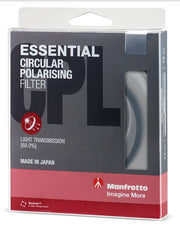Manfrotto Essential Circular Polarising Filter 72mm