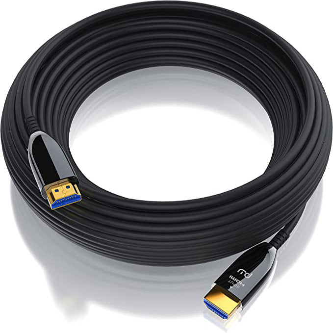 30 метра Оптичен кабел CSL - HDMI  2.1 Fibre Optic - 8K 120Hz - 4k 240Hz