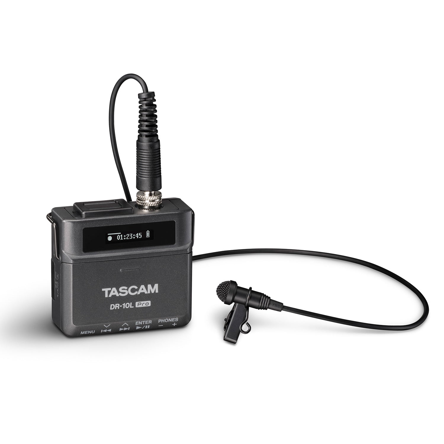 Tascam DR-10L Pro 32-Bit Float Audio Recorder With Lavalier Microphone