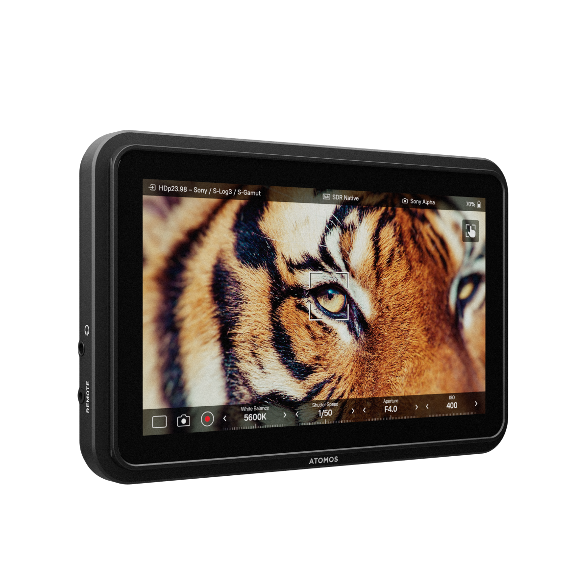 Монитор Shinobi 7 II HDR 4K 2800nit 7 инчов - с камера контрол