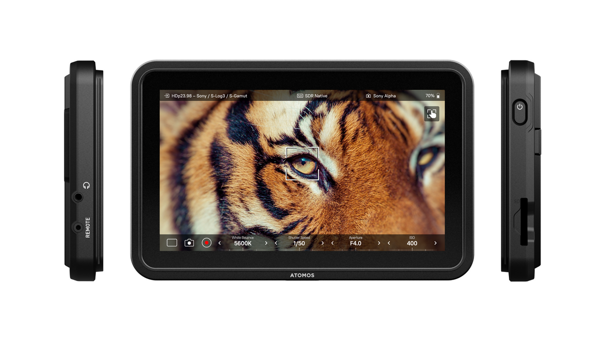 Монитор Shinobi 7 II HDR 4K 2800nit 7 инчов - с камера контрол
