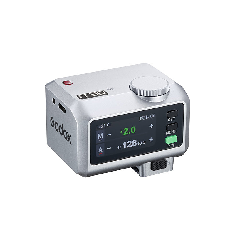 Светкавица Godox iT30 PRO O за Olympus/Panasonic сребриста