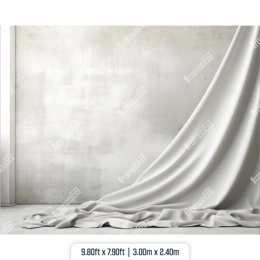 Текстилен фон - Grace in Grey - 3.00m x 2.40m