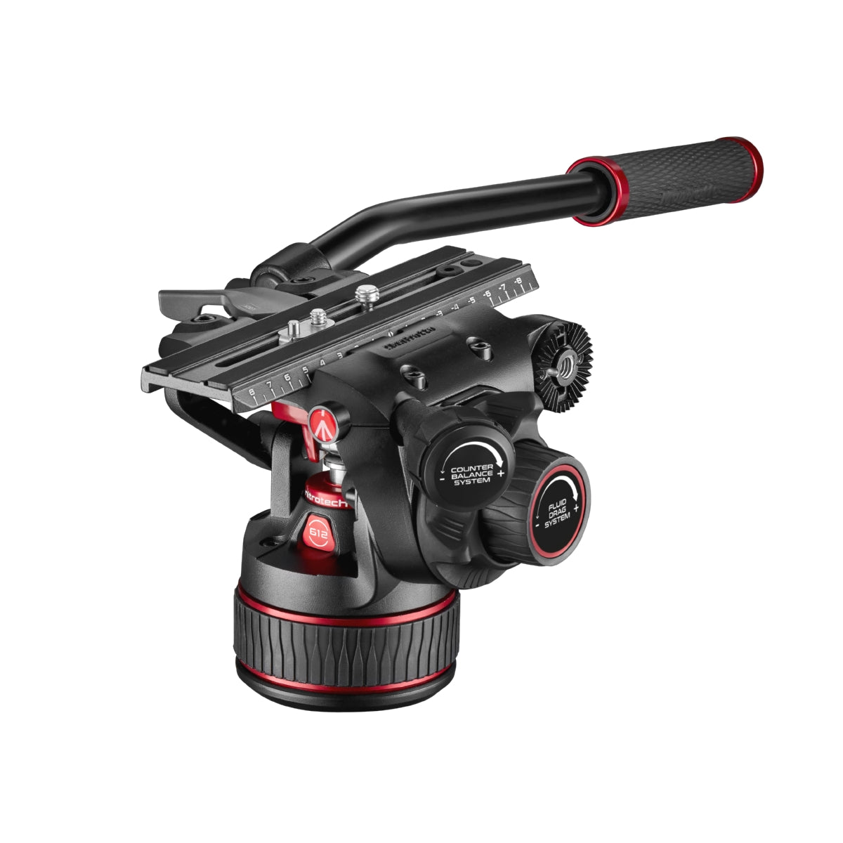 Manfrotto Nitrotech 612 Fluid Video Head With Continuous CBS