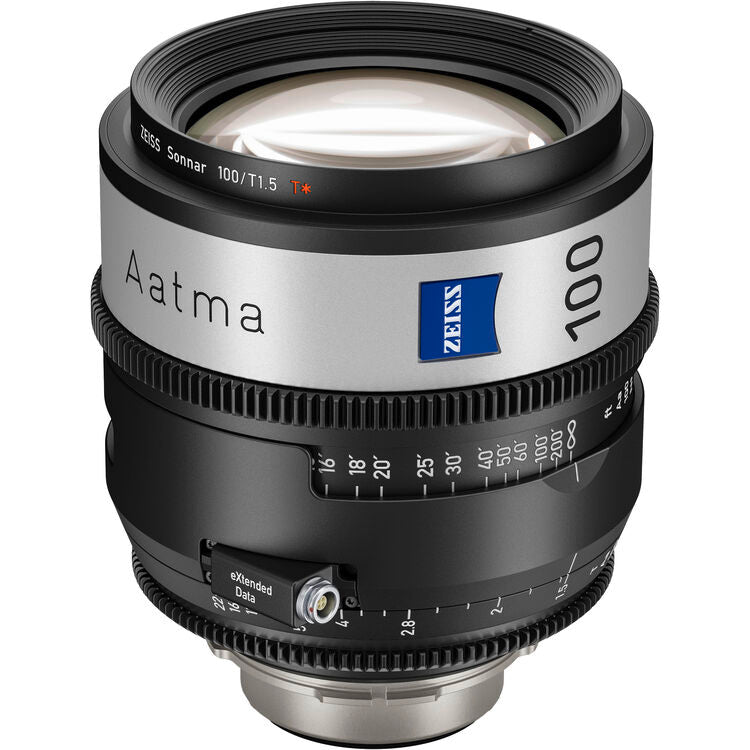 Кино обектив Zeiss Aatma 100mm T1.5 (PL, Метрична скала)