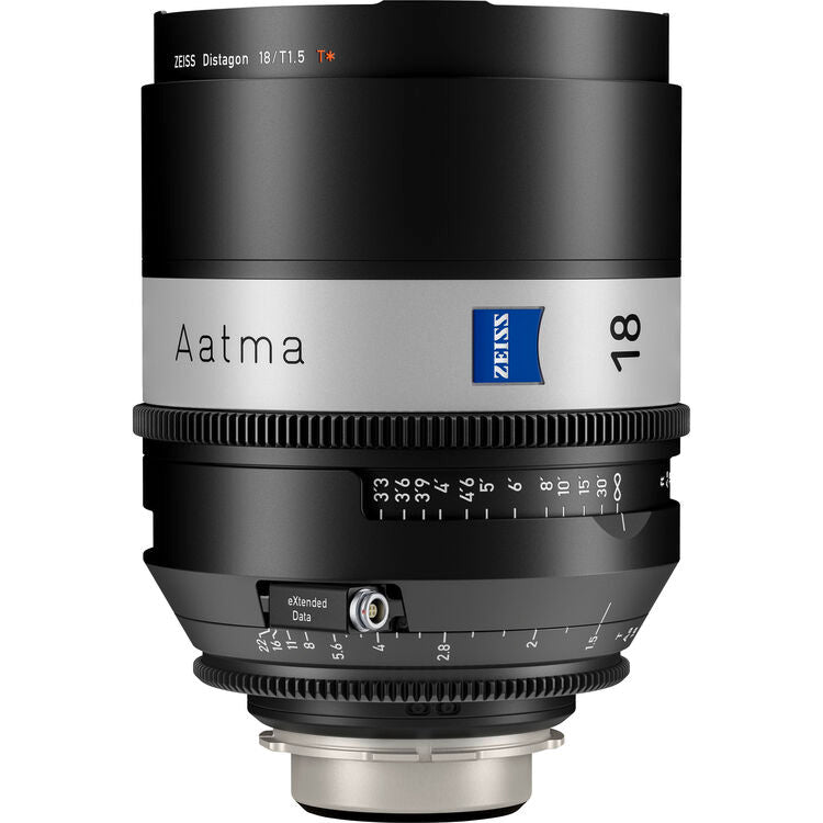 Кино обектив Zeiss Aatma 18mm T1.5 (PL, Метрична скала)